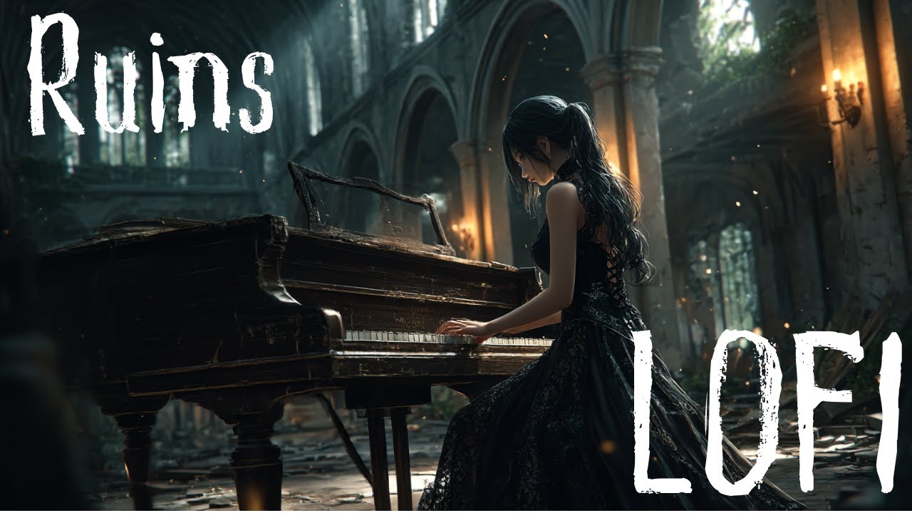 Abandoned Ruins × Lofi Beats｜Relaxing Chill Music for Study & Night