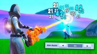 Trying New Aim Ist In Fortnite