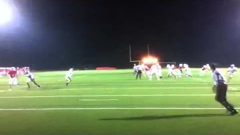 Vincent Ferraro scores a touchdown