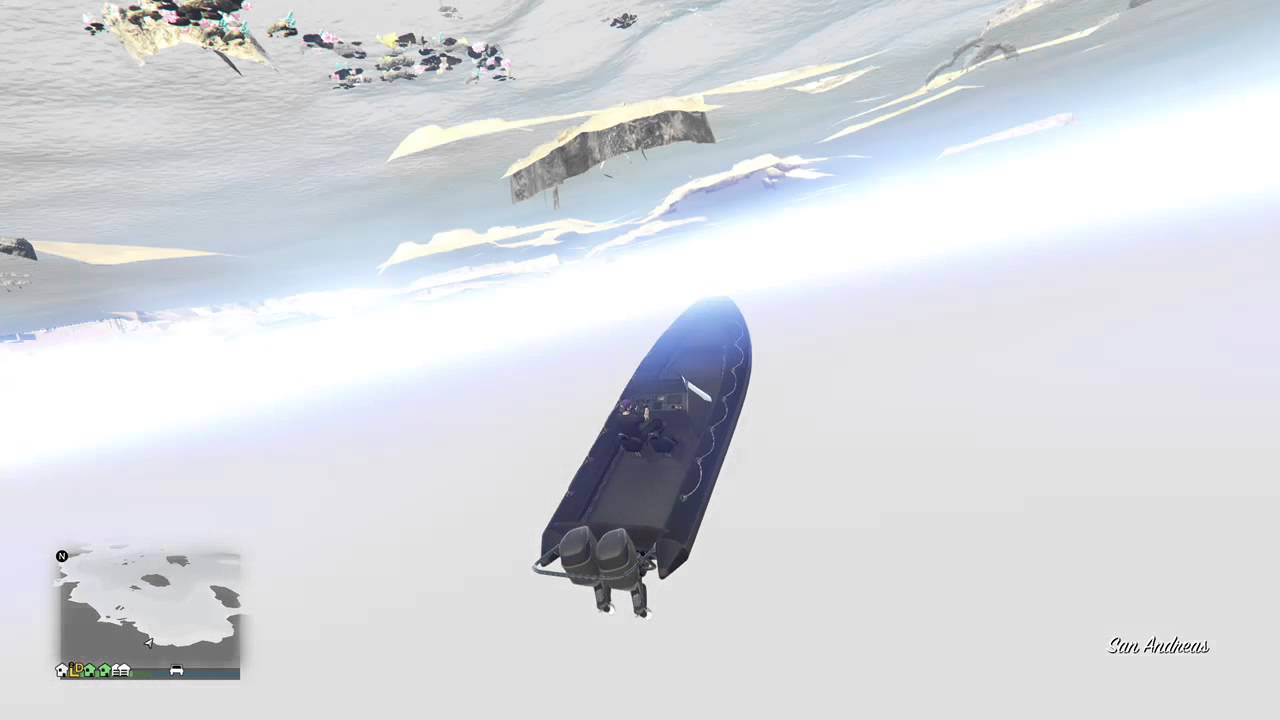 GTA Online Under world glitch.