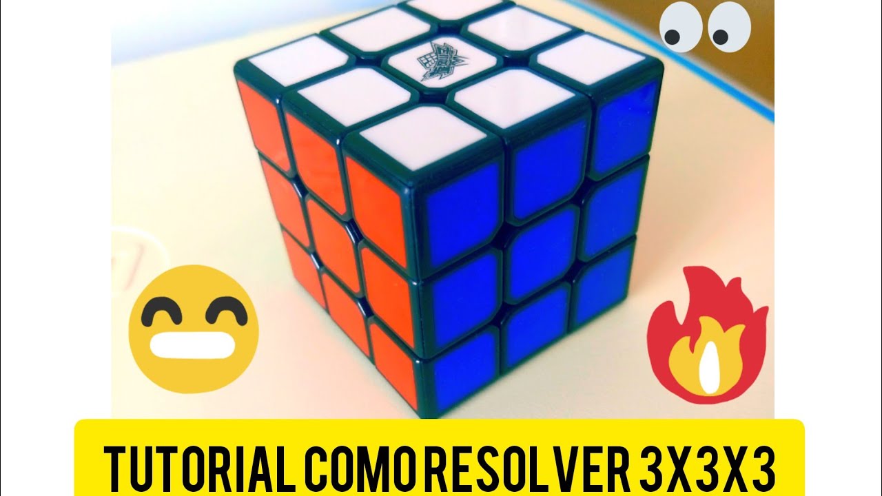 Cómo Resolver Cubo Rubik 3x3x3 Parte 2 Youtube