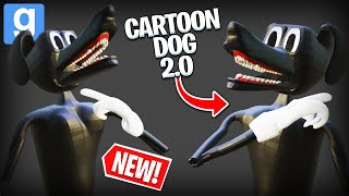NEW CARTOON DOG 2.0 ☠ TREVOR HENDERSON UPDATE! (Garry's Mod Sandbox) | JustJoeKing