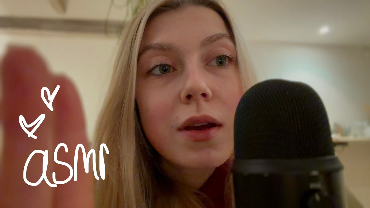 asmr whispering & scratching for deep relaxation