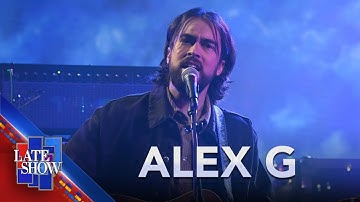 Thumbnail of "Afterlife" - Alex G (LIVE on The Late Show)