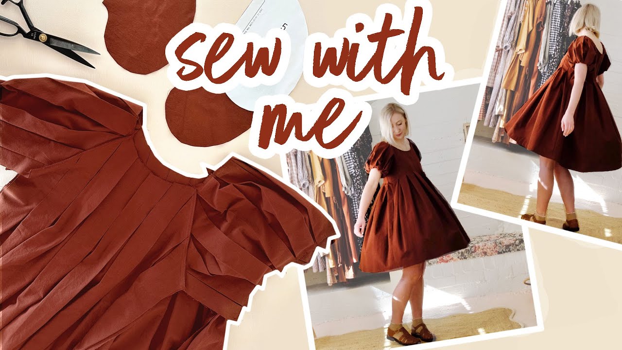 diy pleated dress Sewing the Most ADORABLE Dress in Existence! (DIY Pleated Dress)