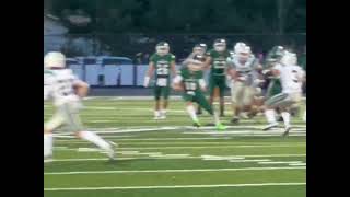 Joey Palinkas runs up the middle for Nordonia