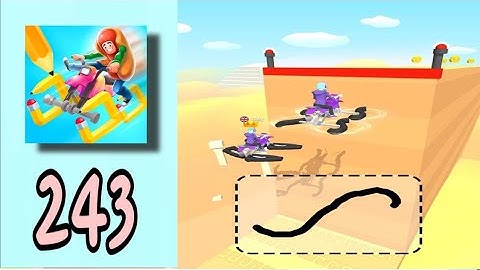 Scribble Rider ❤️ All Levels Gameplay iOS, Andoird