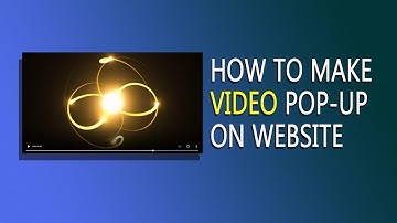How To Add Video Popup In Website Using HTML CSS Bootstrap | Add Video On HTML Website Pop-up  2019