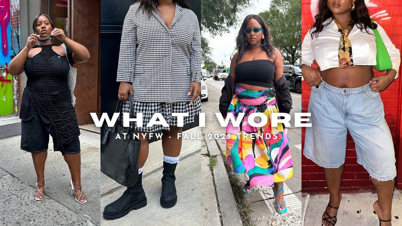 ROCKING FALL 2023 FASHION TRENDS AT NYFW: Plus Size Edition!