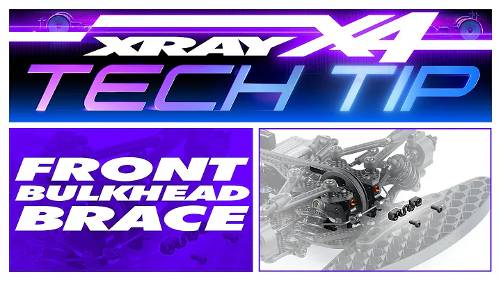 XRAY X4'26 - Front bulkhead brace