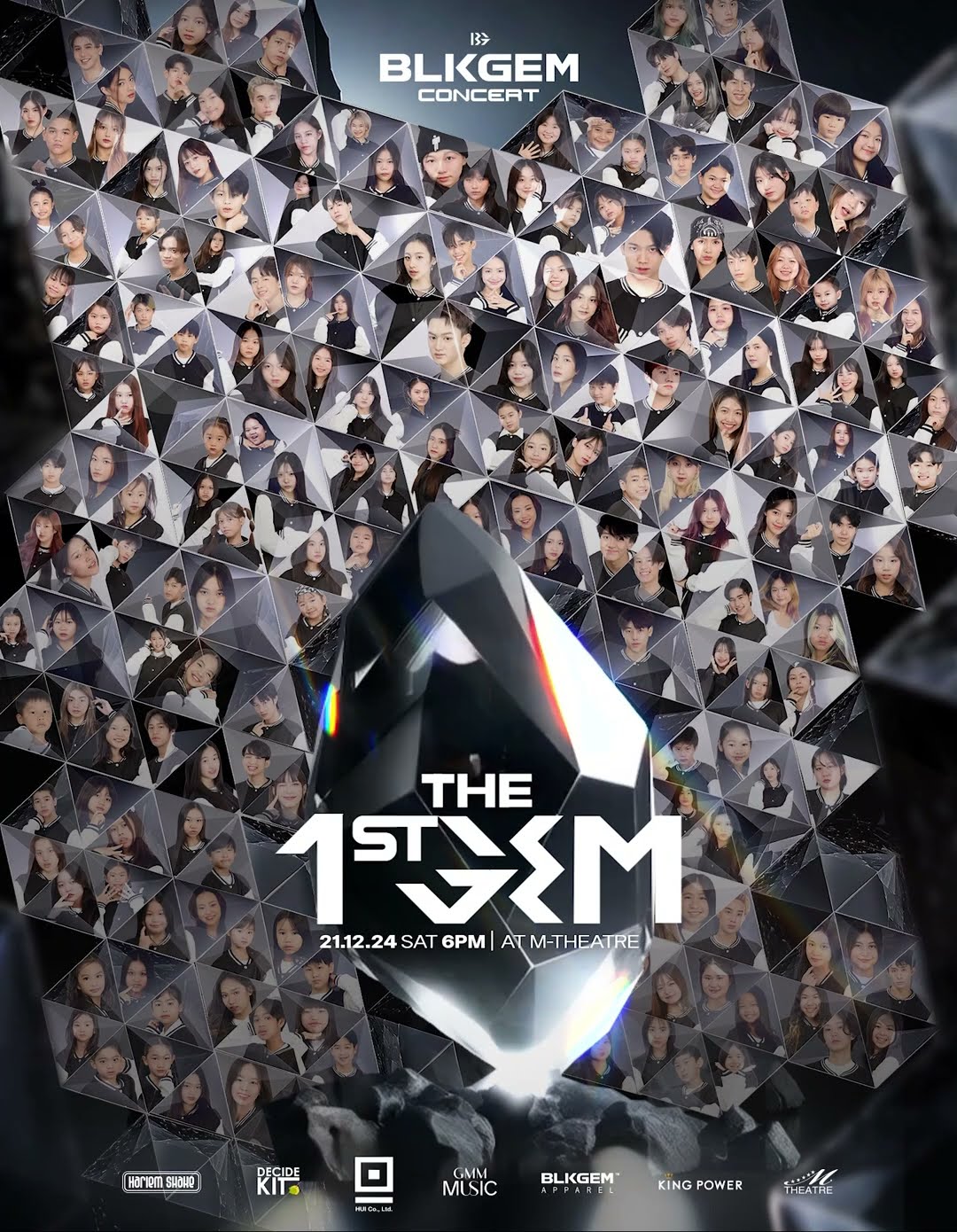 พรุ่งนี้เวลา 6pm มาร่วมชมคอนเสิร์ตสุดยิ่งใหญ่ส่งท้ายปีนี้ของนักเรียน BLKGEM กว่า 200 ชีวิต...”
