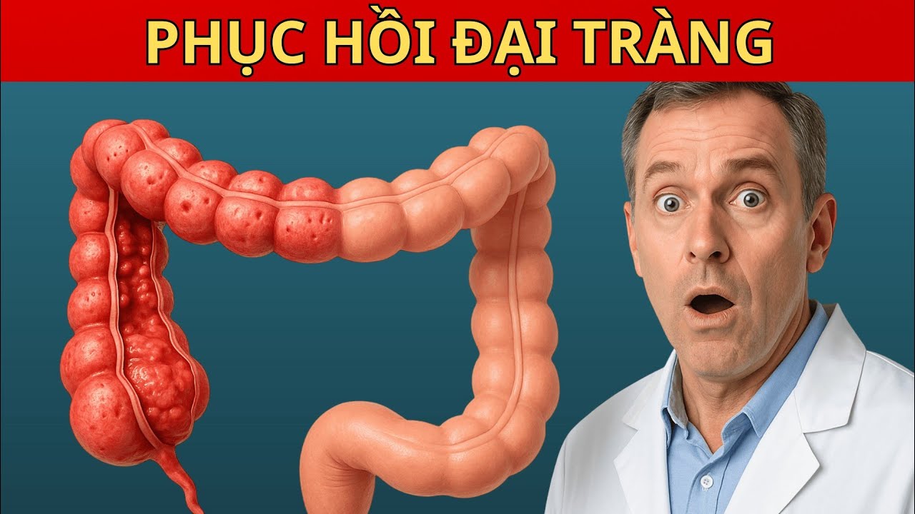 Phục hồi niêm mạc đại tràng – Bí quyết tự nhiên và khoa học