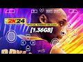 NBA 2K24 PSP Official Android Mod HD Textures + SaveData + ISO | PPSSPP Mobile Game
