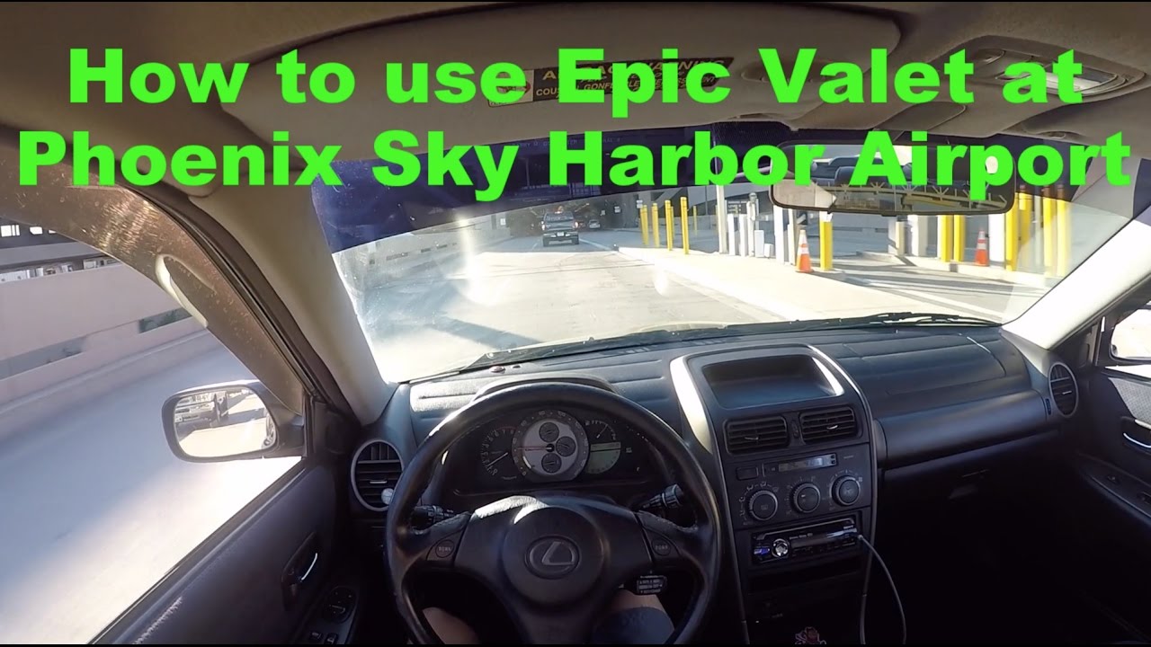 Curbside Sky Harbor Valet Parking Epic Valet YouTube