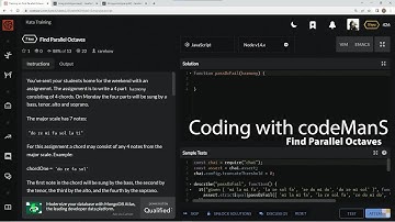 Codewars 7 kyu Parallel Octaves JavaScript