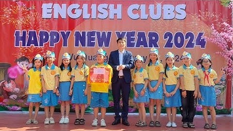 Giao lưu câu lạc bộ Tiếng Anh bậc tiểu học với chủ đề “Chúc mừng năm mới 2024”