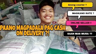 PAANO MAG CASH ON DELIVERY PAG ONLINE SELLER  | ANONG COURIER NA MURA AT LEGIT   HOW TO BOOK?!