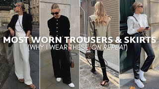 WHY THESE ARE MY MOST WORN TROUSERS & SKIRTS (FOR ALL SEASONS!)
