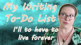 My Writing To-Do List: Vampires, Fire, And The Multiverse