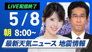 ウェザーニュースの配信のサムネイル画像