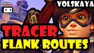 Overwatch - Tracer Flank Routes (Volskaya Industries)