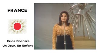 Frida Boccara - Un Jour, Un Enfant (Eurovision 1969 - France)