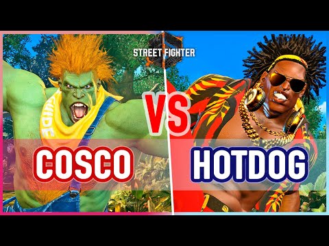 SF6 🔥 Cosco (Blanka) vs HotDog (Dee Jay) 🔥 Street Fighter 6