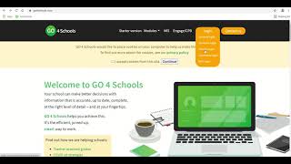 Registering for Go4Schools as a Parent