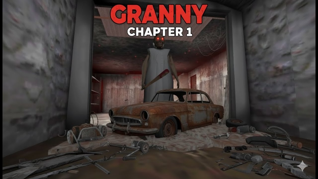 Car escape ENDING in granny chapter 1 🔥| Horror gameplay - YouTube
