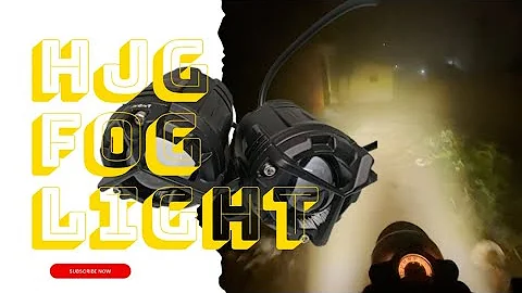 HJG fog lights vs HJG Gorilla light 