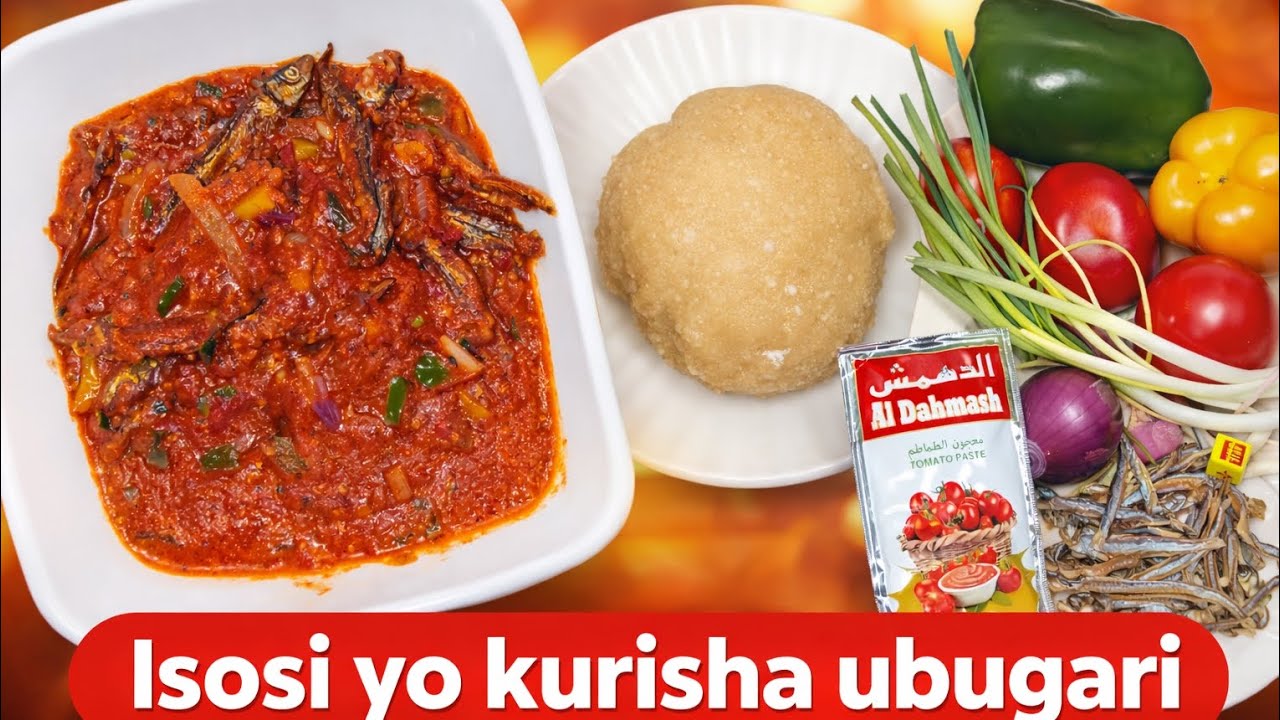Guteka//Isosi y'indagara n'ubunyobwa ifashe yo kurisha ubugari😋// jinsi ya kupika mchuzi wa dagaa 