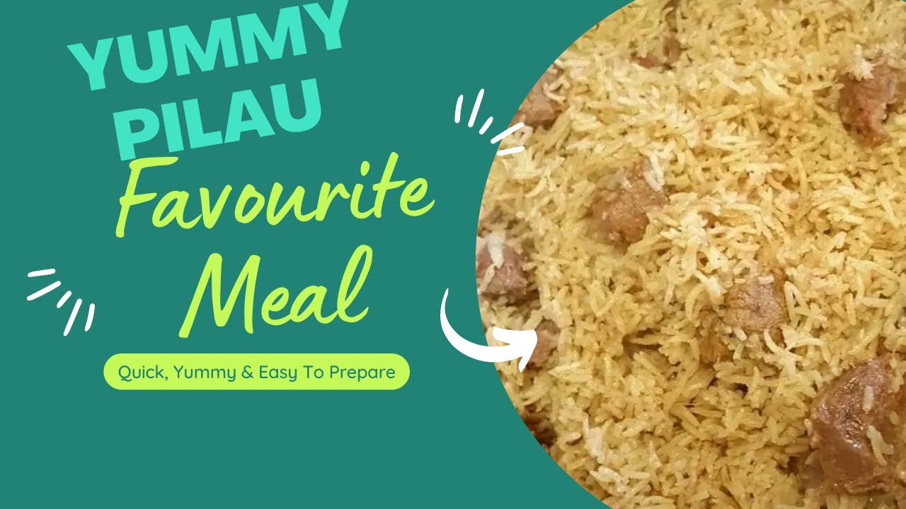 COOK PILAU WITH MEPILAU WITHOUT TOMATOESSIMPLE RECIPE YouTube