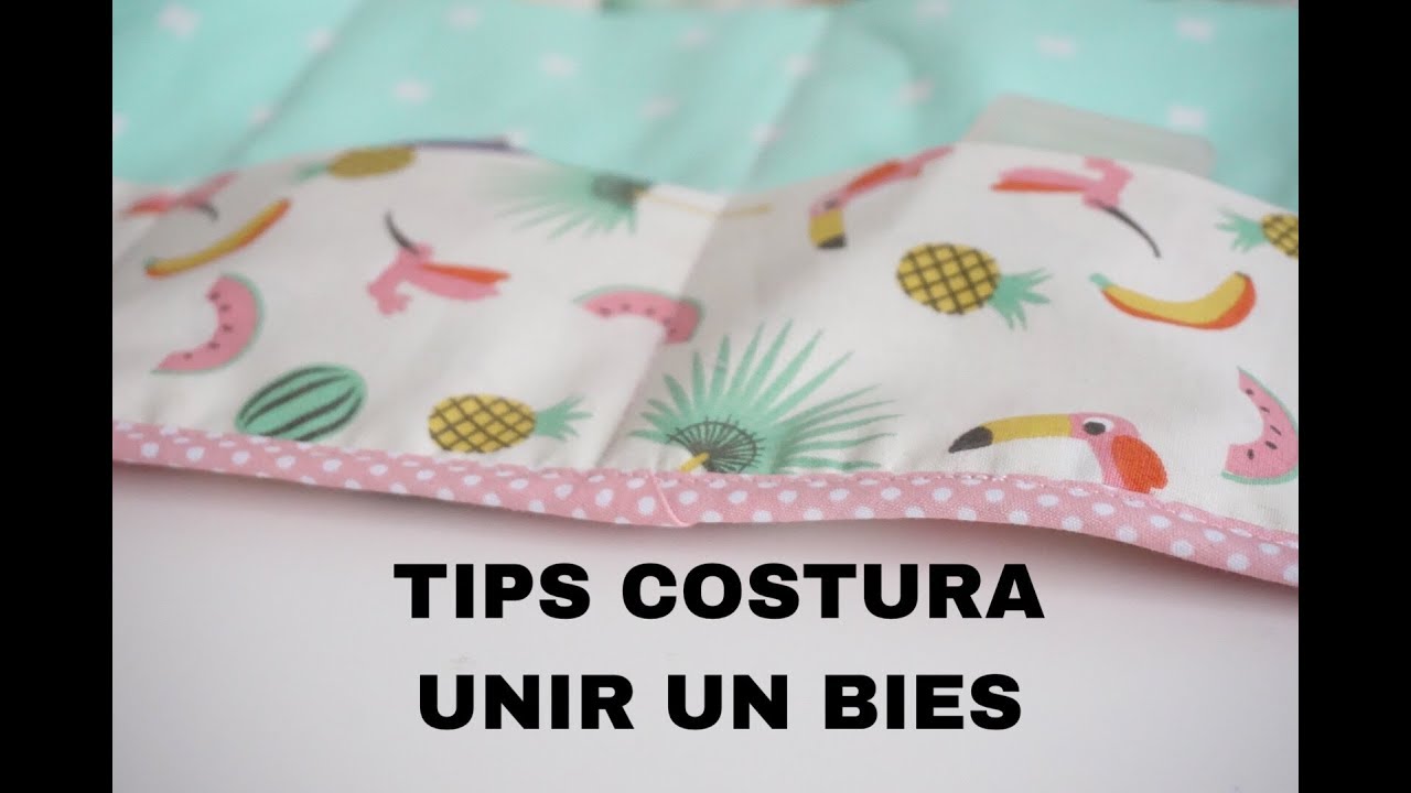 TIP DE COSTURA Cómo rematar un bies