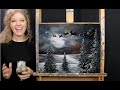 Learn How to Paint HERE COMES SANTA with Acrylic - Paint and Sip at Home - Fun Step by Step Tutorial