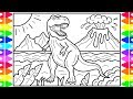 How to Draw - Dinosaur for Kids 