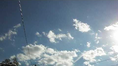 Time Lapse - Cumulus and Cirrus Cloud