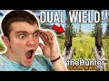 Duel wielding gold pistols hunter call of the wild pt46  kendall gray