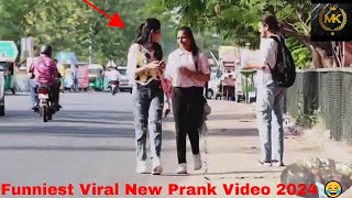 Funniest Viral New Prank Video 2024 😂 || New Funny Pranks || Best Reaction #youtube