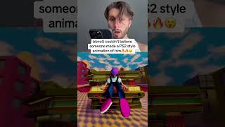 bbno$ couldn't believe someone made a PS2 style animation of him 🔥🔥