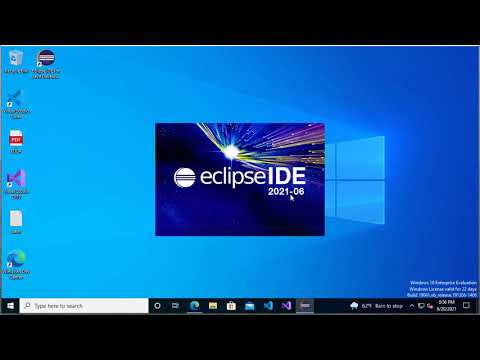 Installing Eclipse and Creating a Java Project (Fall 2021)