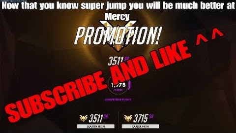 How to Mercy super jump on console *Read description* #reworkmercy