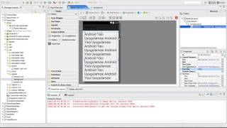 21. Android ScrollView (Kayan Yazı) oluşturma ve kullanımı
