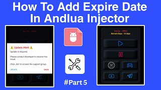 HOW TO ADD EXPIRY DATE IN ANDLUA VIRTUAL INJECTOR HOW TO EXPIRE ANDLUA INJECTOR IN हिन्दी #PART5 screenshot 5