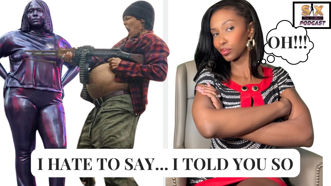 What the 12ft Statue of Elevator Door Shaped Black Woman REALLY MEANS. (Yall owe me an apology) 🐸☕️