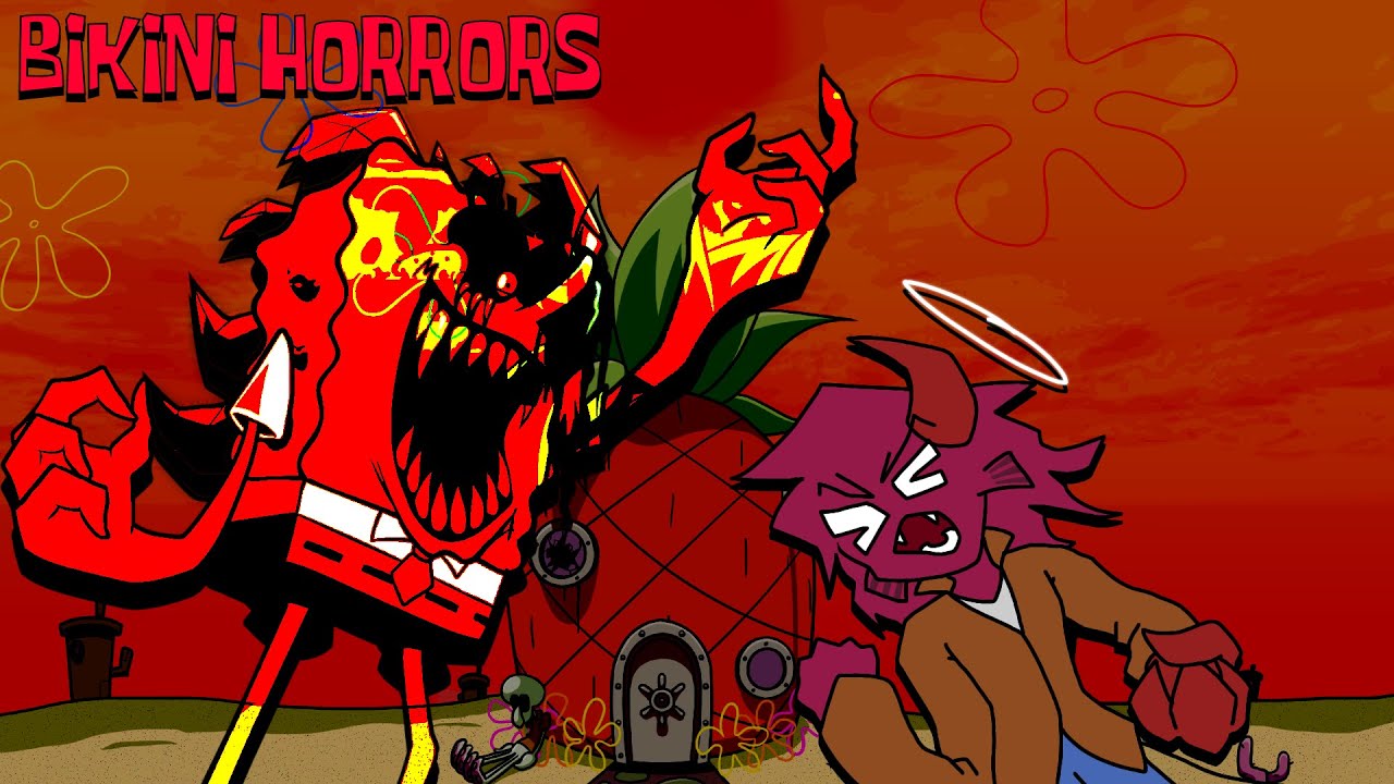 THE HORRORS UNDERGUATER | Bikini Horrors | FNF