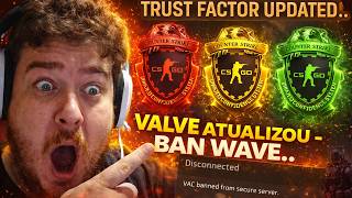 Atualização FANTASMA da VALVE: BAN WAVE e sistema de TRUST FACTOR