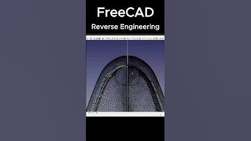 FreeCAD Reverse Engineering Organic Shape