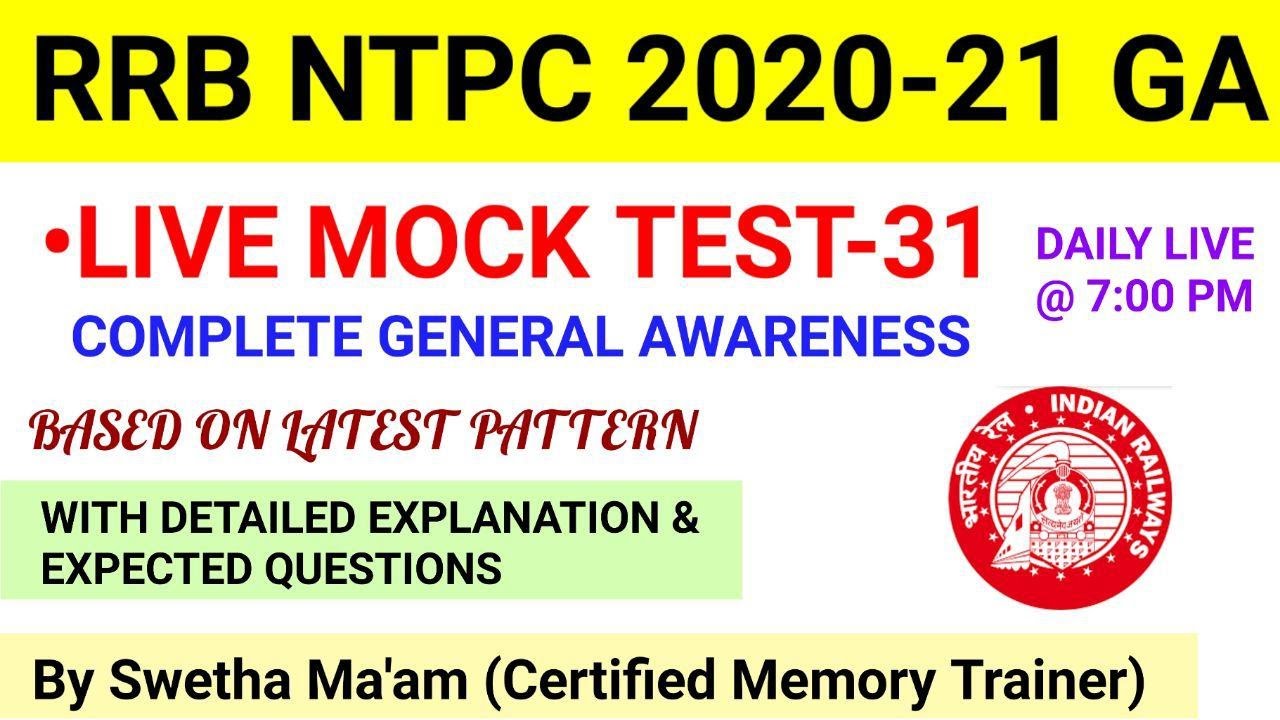 rrb ntpc general awareness