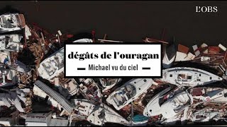 2 minutes des dégâts colossaux de l'ouragan Michael, vu du ciel