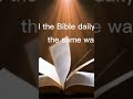 What Happens When You Read the Bible Every Day (This Will Change Your Life)